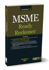 MSME Ready Reckoner book by Taxmann
