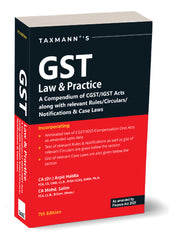 Taxmann's GST Law & Practice book by Arpit Haldia, Mohd. Salim