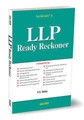 Taxmann's LLP Ready Reckoner book by V.S. Datey