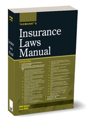 Insurance Laws Manual book by Taxmann