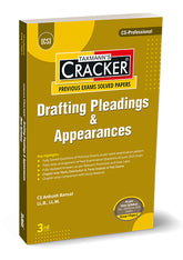 Taxmann Cracker - Drafting Pleadings & Appearances (DPA) Book for CS Professional by Ankush Bansal