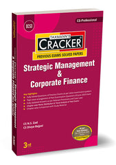 Taxmann Cracker - Strategic Management & Corporate Finance (SMCF) Book for CS Professional (2022 Syllabus) by N.S. Zad, Divya Bajpai