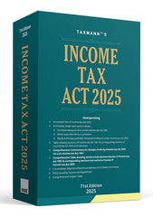 Income Tax Act book 2025 by Taxmann
