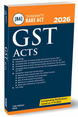 GST Acts – Bare Act (Pocket Edition) by Taxmann