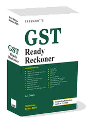 Taxmann's GST Ready Reckoner book by V.S. Datey