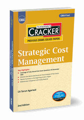 Taxmann Cracker - Strategic Cost Management (SCM) Book for CMA Final by Tarun Agarwal