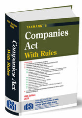 Taxmann's Companies Act with Rules (Pocket -Hardbound) book