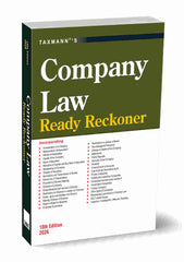 Company Law Ready Reckoner book by Taxmann