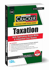 Taxmann Cracker - Taxation Book for CA Inter by K.M. Bansal, Sanjay Kumar Bansal