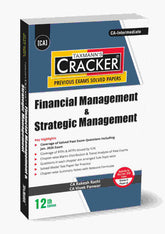 Taxmann Cracker - Financial Management & Strategic Management for CA Inter by CA Rakesh Rathi, CA Vivek Panwar.