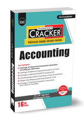 Taxmann Cracker - Accounting Book for CA Foundation by S.K. Agrawal, Manmeet Kaur