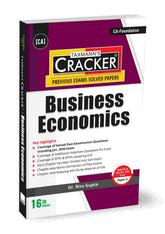 Taxmann Cracker - Business Economics Book for CA Foundation by Dr Ritu Gupta