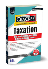 Taxmann Cracker - Taxation Book for CA Inter by K.M. Bansal, Sanjay Kumar Bansal