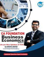 CA Foundation (2023 Scheme) Business Economics (Regular) Book by CA Sanchit Grover