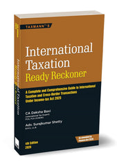 Taxmann's International Taxation Ready Reckoner by Daksha Baxi, Surajkumar Shetty