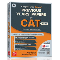 McGraw Hill's CAT Topic-wise Solved Previous Years Questions, - Book by Arun Sharma & Meenakshi Upadhyay