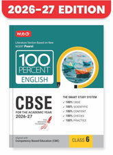 100 Percent NCERT & CBSE English Class 6 - Book By MTG Learning