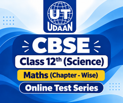 CBSE Class 12th (Science Stream) Maths (Chapter - Wise) Online Test Series by UTUDAAN