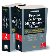 Foreign Exchange Management Manual with FEMA and FDI Ready Reckoner & FEMA Case Laws Digest (Set of 2 Volumes) by Taxmann