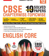 Class 12 CBSE English Core Book (CBSE Champion) - Chapterwise Topicwise Solved Papers - Book By MTG Learning