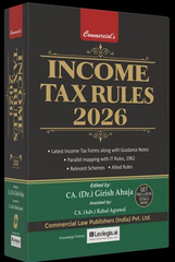 Commercial's Income Tax Rules - Book By Girish Ahuja
