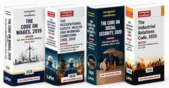 Kharbanda & Kharbanda's Complete Labour Code Series with Commentary (Code on Wages + Occupational Safety + Code on Social Security + Industrial Relation) - Set of 4 Books By Law Publishing House
