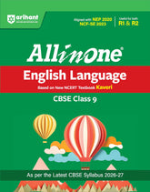 All in One English Language (Keveri) Class 9 for CBSE Exam - Book By Arihant Publication