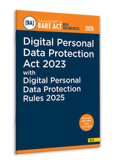 Digital Personal Data Protection Act 2023 with Digital Personal Data Protection Rules 2025 (Bare Act with Section Notes) Book By Taxmann