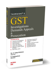 GST Investigations Demands Appeals & Prosecution By Taxmann