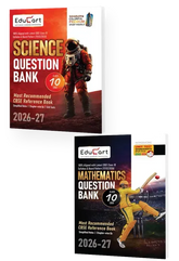 Educart CBSE Question Bank Class 10 Bundle Books - Science and Mathematics