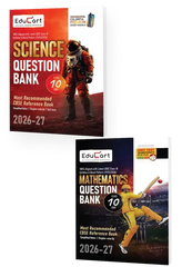 Educart CBSE Question Bank Class 10 Bundle Books - Science and Mathematics