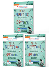 NEET (UG) Set of 3 Books (Physics, Chemistry & Biology) Chapter-wise & Topic-wise Questions-Fully Solved Papers - By Oswaal Books
