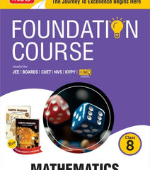 Foundation Course Mathematics Book for Class 8 by MTG Learning