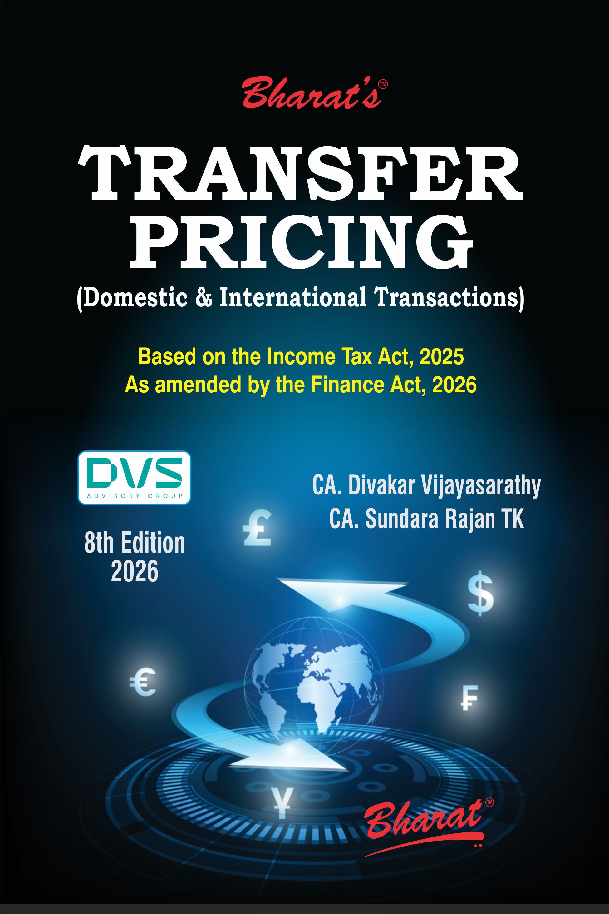 Bharat's Transfer Pricing (Domestic & International Transactions) - Book By Divakar Vijayasarathy and Sundara Rajan Tk - BuyTestSeries.in