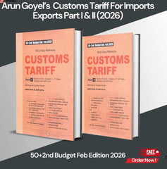 BIG’s Easy Reference Customs Tariff For Imports- Exports (Set of 2 Volumes) - Books By Arun Goyal