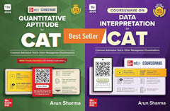 McGraw Hill's CAT Exam Quantitative Aptitude and Data Interpretation Combo (Set of 2) - Books By Arun Sharma