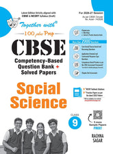 CBSE Question Bank Social Science for Class 9 Book By Rachana Sagar