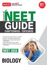 Complete NEET Guide Biology Book - 10 Years Chapterwise Questions (PYQs) with Detailed Solutions For 2026 Exam By MTG Learning