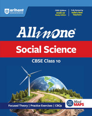 All in One Social Science Class 10 for CBSE Exam - Book By Arihant Publication