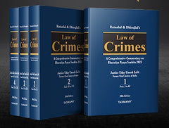 Taxmann's Ratanlal & Dhirajlal's Law of Crimes By Uday Umesh Lalit
