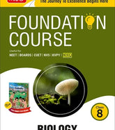 Foundation Course Biology Book for Class 8 by MTG Learning