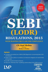 LMP's SEBI (LODR) Regulations, 2015 with Master Circular for Compliance - Book By Atul Mehta
