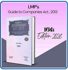 LMP Guide to Companies Act 2013 Section wise concise Commentary With Rules Book