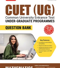 NTA CUET (UG) Chapter wise Question Bank Mathematics By MTG Learning