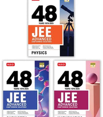 48 Years JEE Advanced (2025-1978) PYQ For 2026 Exam – Physics, Chemistry and Mathematics Combo By MTG Learning