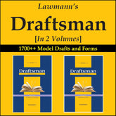 Lawmann's Draftsman (Civil & Criminal) Set of 2 Volumes - Books By Sanjeev Sarkar