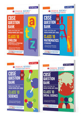 CBSE Question Bank English, Maths Standard, Science and Social Science (Set of 4 Books) For Class 10 Chapterwise and Topicwise SOLVED PAPERS For 2027 Exam By Oswaal Books
