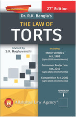 Allahabad Law Agency's The Law of Torts By R K Bangia