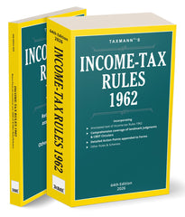 Income-Tax Rules 1962 By Taxmann
