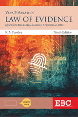 V. P. Sarathi's Law of Evidence - Based on Bharatiya Sakshya Adhiniyam, 2023 - Book By EBC